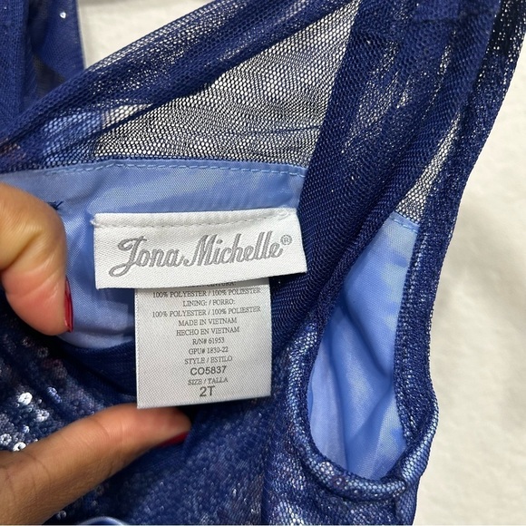 Jona Michelle Girls Dress Size 2T - Picture 3 of 10